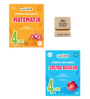 Okyanus 4. Sınıf Classmate Matematik ve Sosyal Bilgiler Etkinlikli Soru Bankası + Telefon Standı