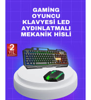 Mey İthalat® Klavye Mouse – Çatışmasız Tuş, Hızlı Tepki Süresi