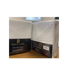 Polo Life Jakarlı Örme Kumaş Deluxe Full Lastikli Sıvı Geçirmez Tek Kişilik Alez (100x200) (Beyaz)