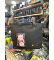 Trg Polo Pembe Ayıcıklı Kadın Omuz Çantası
