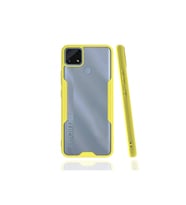 Realme C25 Kılıf Platin Silikon - Sarı