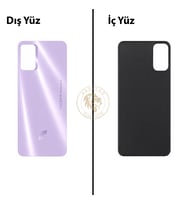 Reeder S19 Max Pro S Mor Arka Kapak Arka Cam Batarya Kapağı Lazer Kesim Kapak Pil Kapağı Back Cover