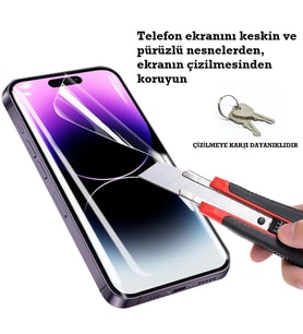 Honor Play 7T Pro Uyumlu Ön Body Şeffaf Ultra Ekran Koruyucu Nano Jelatin