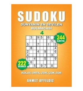 Sudoku 4 - Ahmet Ayyıldız - Olimpos Yayınları