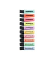 Stabilo Boss Fosforlu Işaretleme Kalemi Pastel Renkler 10'lu Set