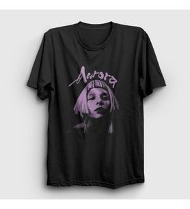 Presmono Unisex Siyah Different Kind Of Human Aurora T-Shirt 537227tt