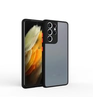 SM Galaxy S21 Ultra - S30 Ultra Kamera Korumalı Premium Silikon Kılıf (Siyah)