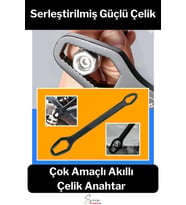 Çoklu Tamir Akıllı Montaj Anahtar Sertleştirilmiş Nano İngiliz Çelik Ergonomik Saplı Güçlü M8 - M22