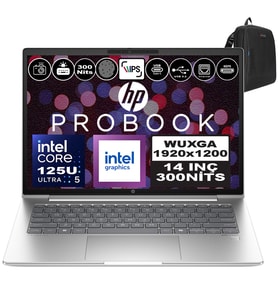 Hp Probook 440 G11 Intel Core Ultra 5 125U Ddr5 80GB 512GB SSD Intel® Aı Boost 14" Wuxga IPS Freedos Taşınabilir Bilgisayar A22ZCEAF26 + Zetta Çanta