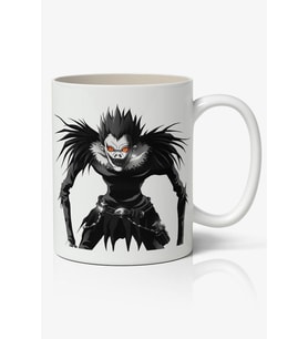 Death Note Ryuk Anime Temalı Beyaz Kupa Bardak Sevgiliye Arkadaşa Hediye