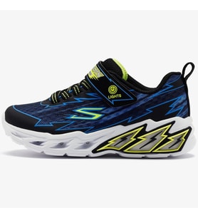 Skechers Light Storm 2.0 Bolt Brights Kids Sneaker Cırt Cırtlı Işıklı Çocuk Ayakkabısı Lacivert