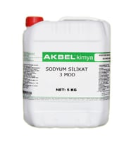 AKBEL SODYUM SİLİKAT 3 MODÜL  5 KG (Beyaz)