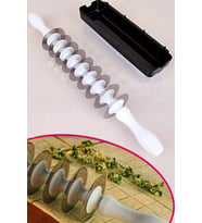 9 Çelik Bıçaklı Mantımatik Mantı Kesici Merdane Pratik Mantı Kesme Aparatı