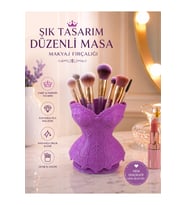 Pratik ve şık makyaj organizatörü, düzenli saklama çözümü
