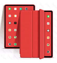 Apple iPad Pro 11 1. Nesil Kılıf Arkası Silikon Smart Case A1980 A2013 A1934 A19 (Kırmızı)
