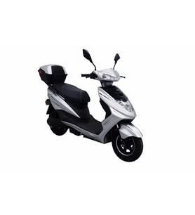 Ehliyetsiz Plakasız Elektrikli Scooter Kral Tongo Gri (Kırmızı)