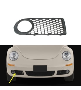 VOLKSWAGEN NEW BEETLE 2005 - 2010 SAĞ SİS FARI ÇERÇEVESİ SİSLİ