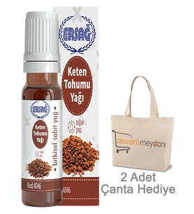 Ersağ Keten Toh umu Yağı - 30 ML