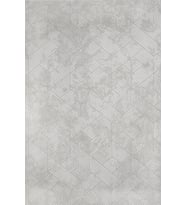 Gri Halı Modern Çizgili Geometrik Desenli Kaymaz Taban Salon Halısı Dijital Baskılı