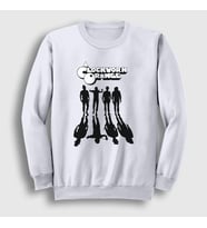 Presmono Unisex Beyaz Gang Film Otomatik Portakal A Clockwork Orange Sweatshirt 242523tt (Beyaz)