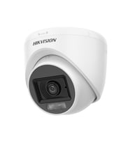 Hikvision DS-2CE76D0T-LPFS 2mp 2.8mm Sabit Lens Dahili Sesli Smart Hybrid Light 4in1 AHD Dome Kamera