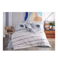 Çift Kişilik Poplin Nevresim Squall Deniz