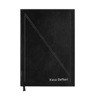 Kasa Defteri Siyah 20x28 368 Yaprak 1 Adet Artlantis Hesap Defteri 20*28 368 Yaprak 1 Adet