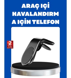 Kalorifer Izgaralı Manyetik Telefon Tutucu – Sarsıntı Geçirmez