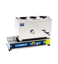 Mizan 60 Lık Tüplü 40 Litre 3 Demlikli Çay Kazanı