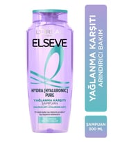 Elseve Hydra [Hyaluronic] Pure Salisilik Asit İçeren Yağlanma Karşıtı Arındırıcı Şampuan 300ml