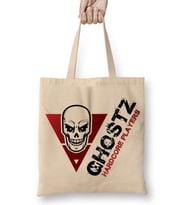 Ghostz Logo Preta Bez Çanta Uzun Saplı