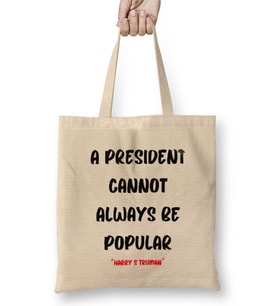 Positive Quotes Gift -Motivational Success - Entrepreneurs İnspiration Bez Çanta Uzun Saplı
