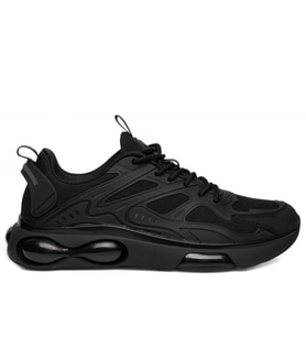 VOLİS M-24404 Siyah Günlük Erkek Sneaker Ayakkabı