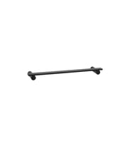 Duvara Montajlı Uzun Havluluk Mat Siyah 32 cm