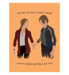 Life Is Strange: Before The Storm, Chloe Ve Rachel Tablo Ahşap Poster Dekoratif Kod106