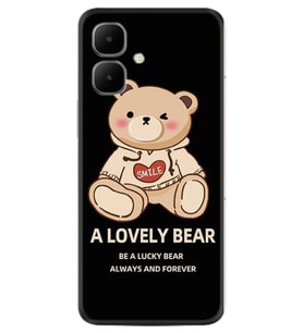 Infinix Smart 10 Kılıf Boutique Baskılı Resimli Lovely Bear Pcode -094