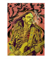 Lemmy Kilmister Tasarım Mdf Tablo