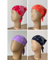 %100 Pamuklu Klasik Desen Unisex 4lü Bandana Seti Renkli Bandana Etnik Desenli A Kalite Bandana