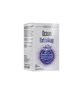 Ocean ExtraMag ThreoG Magnezyum Ve Multivitamin İçeren Takviye Edici Gıda 60 Tablet