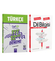 Çap TYT Türkçe Deneme ve AKM Dil Bilgisi Soru Bankası Seti 2 Kitap