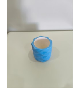 Geometrik Kaktus Skulent Saksısı - Dekoratif Ev Aksesuarı