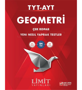 Limit Yayınları Tyt-Ayt Geometri Yaprak Test