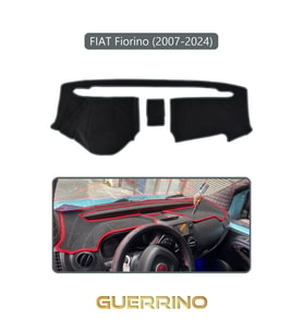 FIAT Fiorino 2007-2020   Modellerine Uygun   eski TORPİDO KORUMA HALISI GRİ KENAR