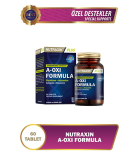 NUTRAXİN A-OXİ FORMULA 60 TABLET (Renksiz)