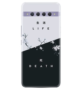 10 Plus Kılıf Desenli Silikon Kılıf Life And Death 1339