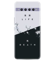 10 Plus Kılıf Desenli Silikon Kılıf Life And Death 1339