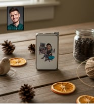 Kişiye Özel Karikatürlü Gamer Arkadaşa Hediye Çakmak Doğum Günü Hediyesi