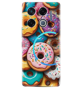 Infinix GT 20 Pro Kılıf Boutique Baskılı Resimli Donut Pcode -031