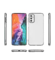 Galaxy A04S Kılıf Zore 2mm Anti Shock Silikon Kılıf (Renksiz)