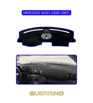 MERCEDES W203 2000-2007TORPİDO KORUMA HALISI MAVİ KENAR